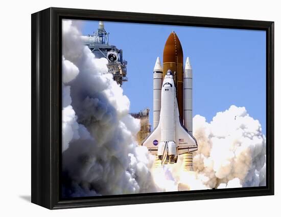 Space Shuttle-Terry Renna-Framed Premier Image Canvas