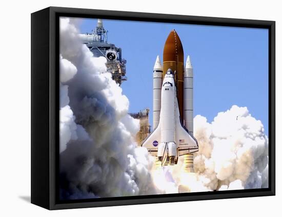 Space Shuttle-Terry Renna-Framed Premier Image Canvas