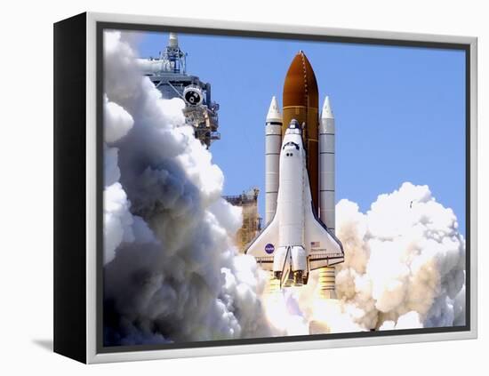 Space Shuttle-Terry Renna-Framed Premier Image Canvas