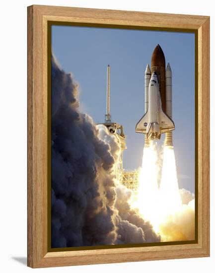 Space Shuttle-Terry Renna-Framed Premier Image Canvas