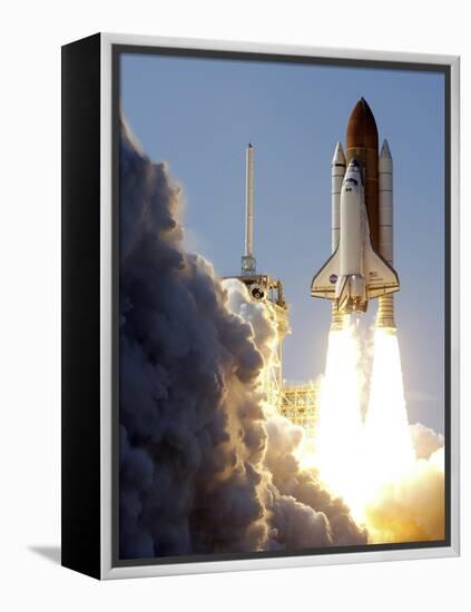 Space Shuttle-Terry Renna-Framed Premier Image Canvas