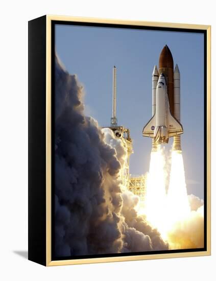 Space Shuttle-Terry Renna-Framed Premier Image Canvas