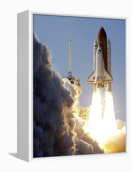 Space Shuttle-Terry Renna-Framed Premier Image Canvas