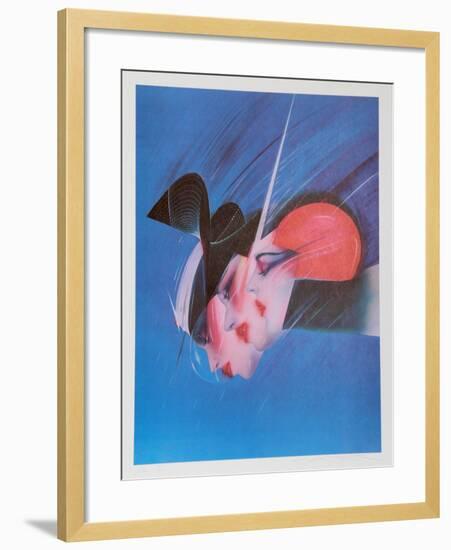 Space Stirs-Pater Sato-Framed Limited Edition