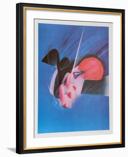 Space Stirs-Pater Sato-Framed Limited Edition