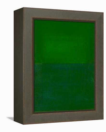 Space, Time, Motion, Green, 2010-Izabella Godlewska de Aranda-Framed Premier Image Canvas