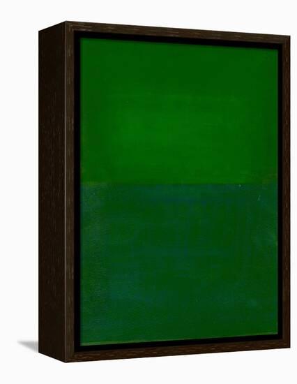 Space, Time, Motion, Green, 2010-Izabella Godlewska de Aranda-Framed Premier Image Canvas