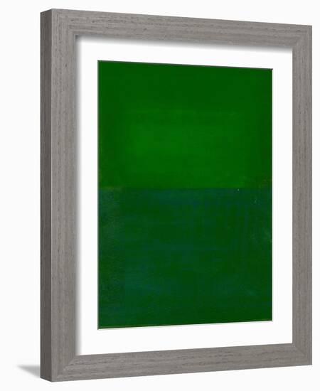 Space, Time, Motion, Green, 2010-Izabella Godlewska de Aranda-Framed Giclee Print