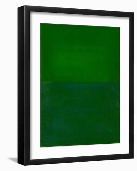 Space, Time, Motion, Green, 2010-Izabella Godlewska de Aranda-Framed Giclee Print