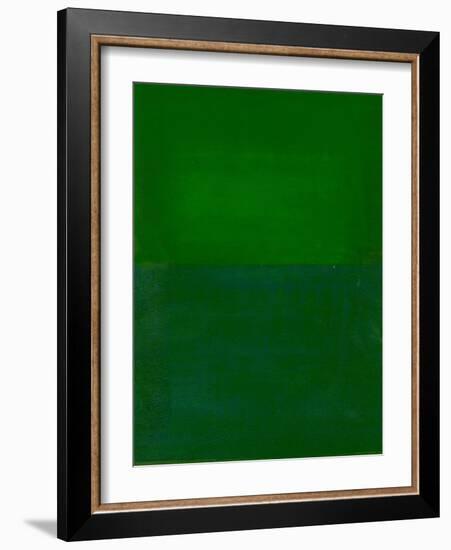 Space, Time, Motion, Green, 2010-Izabella Godlewska de Aranda-Framed Giclee Print