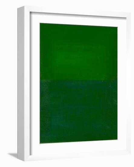 Space, Time, Motion, Green, 2010-Izabella Godlewska de Aranda-Framed Giclee Print