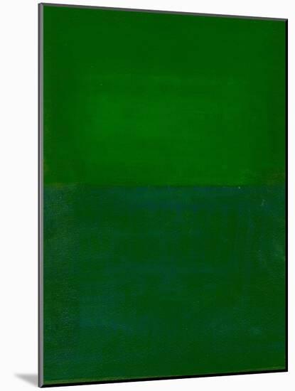 Space, Time, Motion, Green, 2010-Izabella Godlewska de Aranda-Mounted Giclee Print