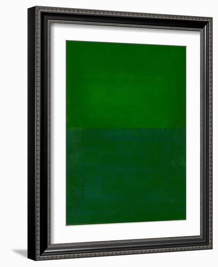 Space, Time, Motion, Green, 2010-Izabella Godlewska de Aranda-Framed Giclee Print