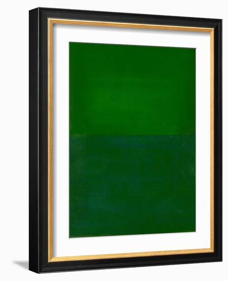 Space, Time, Motion, Green, 2010-Izabella Godlewska de Aranda-Framed Giclee Print