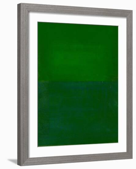 Space, Time, Motion, Green, 2010-Izabella Godlewska de Aranda-Framed Giclee Print