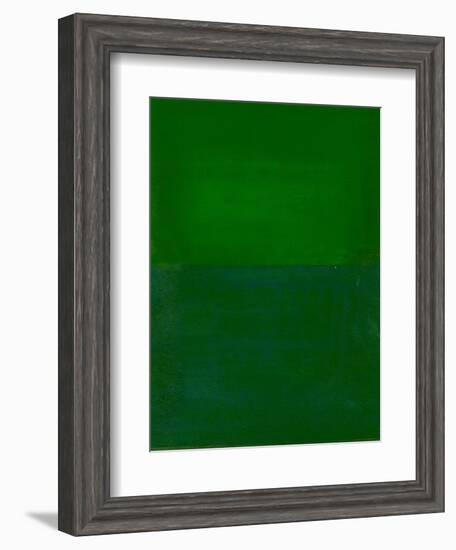 Space, Time, Motion, Green, 2010-Izabella Godlewska de Aranda-Framed Giclee Print