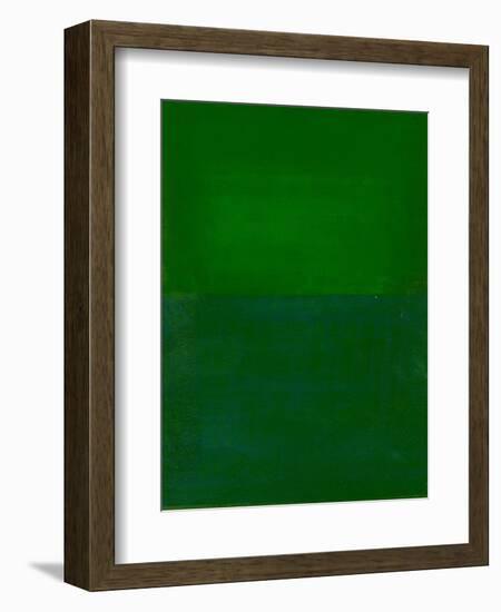 Space, Time, Motion, Green, 2010-Izabella Godlewska de Aranda-Framed Giclee Print