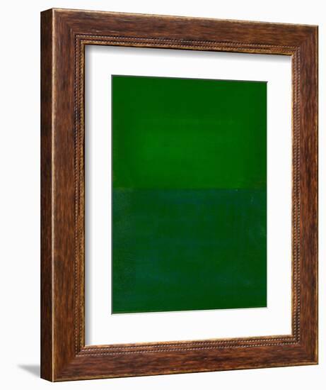 Space, Time, Motion, Green, 2010-Izabella Godlewska de Aranda-Framed Giclee Print