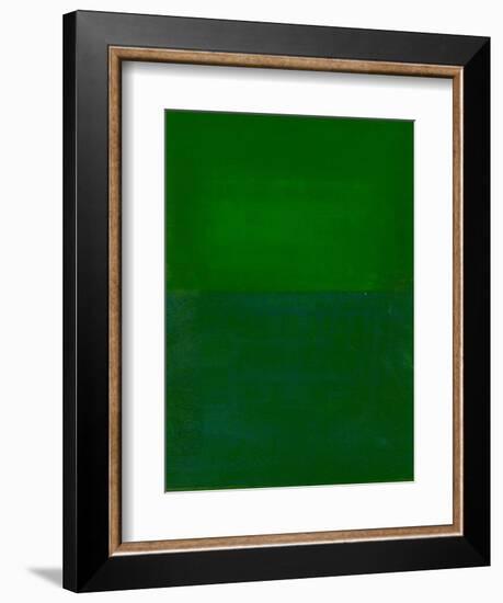 Space, Time, Motion, Green, 2010-Izabella Godlewska de Aranda-Framed Giclee Print