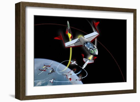 Space Tourism-Jose Antonio-Framed Photographic Print