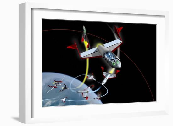 Space Tourism-Jose Antonio-Framed Photographic Print