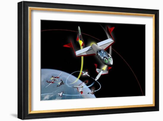 Space Tourism-Jose Antonio-Framed Photographic Print