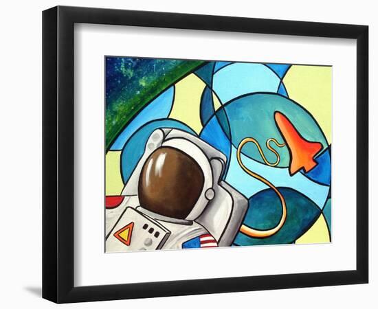 Space Walk-Cindy Thornton-Framed Art Print