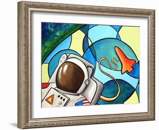 Space Walk-Cindy Thornton-Framed Art Print