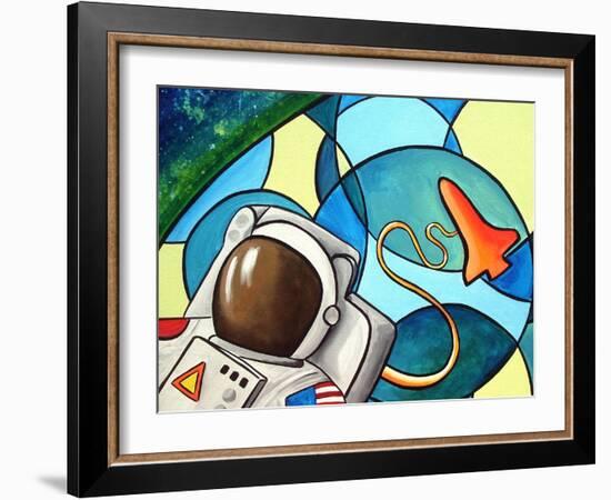 Space Walk-Cindy Thornton-Framed Art Print