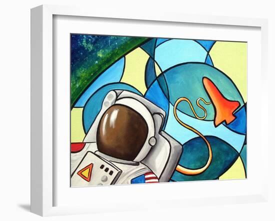 Space Walk-Cindy Thornton-Framed Art Print