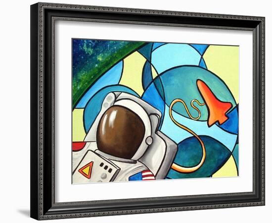 Space Walk-Cindy Thornton-Framed Art Print