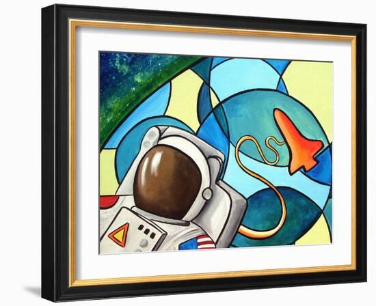 Space Walk-Cindy Thornton-Framed Art Print