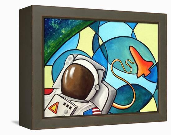 Space Walk-Cindy Thornton-Framed Stretched Canvas