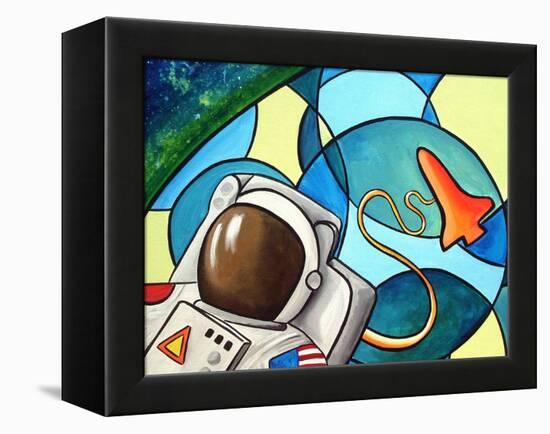 Space Walk-Cindy Thornton-Framed Stretched Canvas