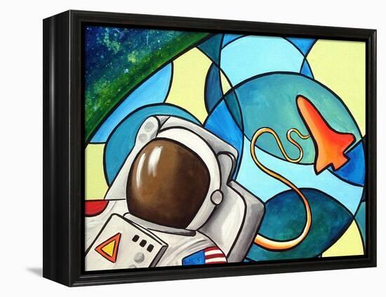 Space Walk-Cindy Thornton-Framed Stretched Canvas