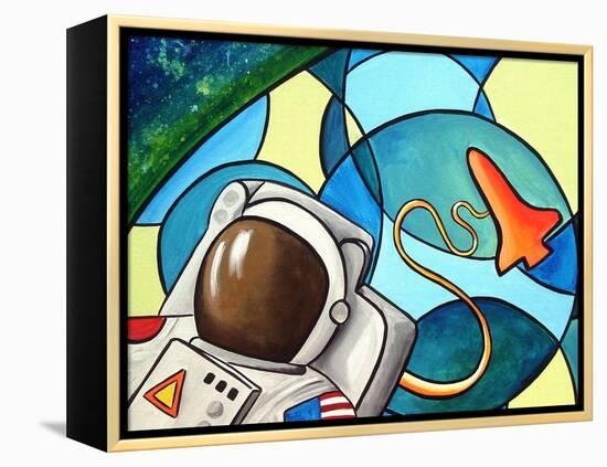 Space Walk-Cindy Thornton-Framed Stretched Canvas