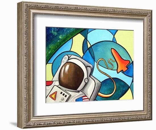 Space Walk-Cindy Thornton-Framed Premium Giclee Print