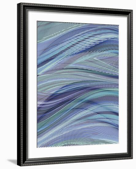 Space Waves-Mark Chandon-Framed Giclee Print