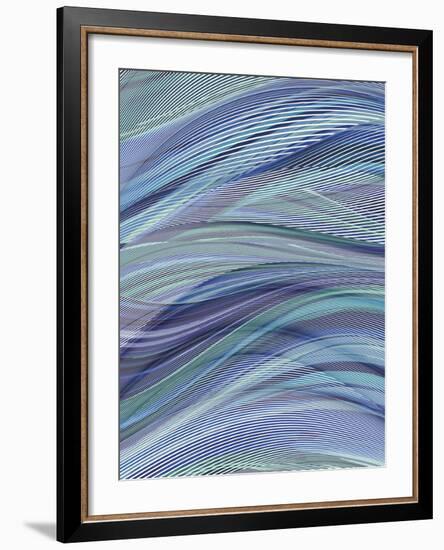 Space Waves-Mark Chandon-Framed Giclee Print