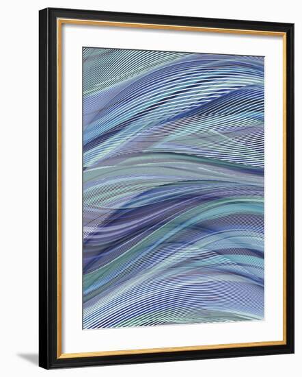 Space Waves-Mark Chandon-Framed Giclee Print