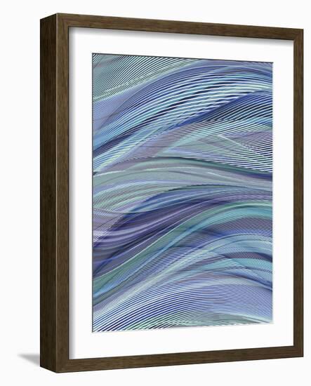 Space Waves-Mark Chandon-Framed Giclee Print