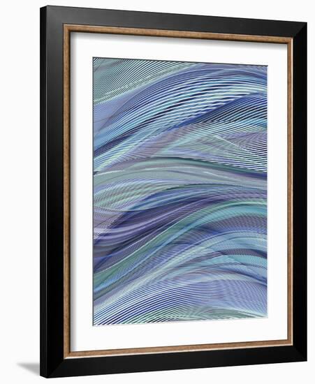Space Waves-Mark Chandon-Framed Giclee Print