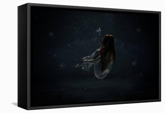 space-Olga Barantseva-Framed Premier Image Canvas