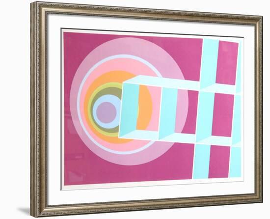 Spacescape II-Rita Simon-Framed Serigraph