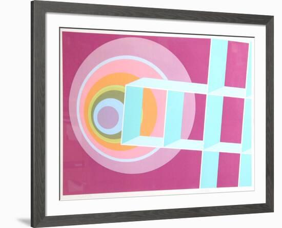 Spacescape II-Rita Simon-Framed Serigraph