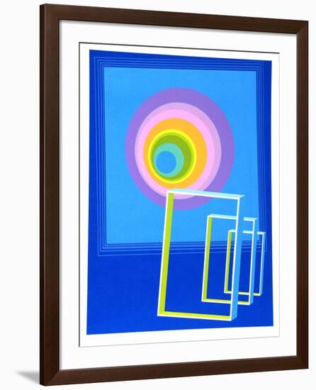 Spacescape-Rita Simon-Framed Serigraph