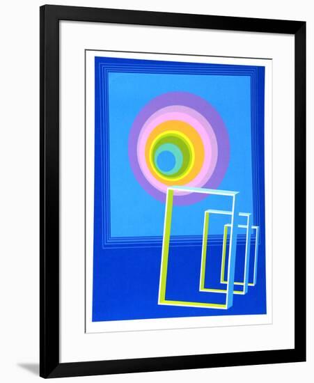 Spacescape-Rita Simon-Framed Serigraph