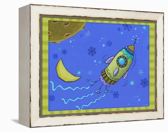 Spaceship-Viv Eisner-Framed Stretched Canvas