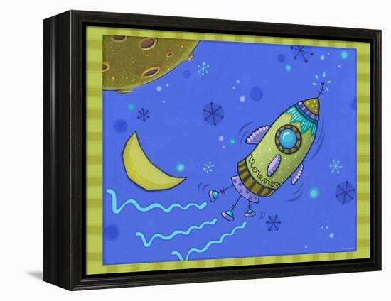 Spaceship-Viv Eisner-Framed Stretched Canvas