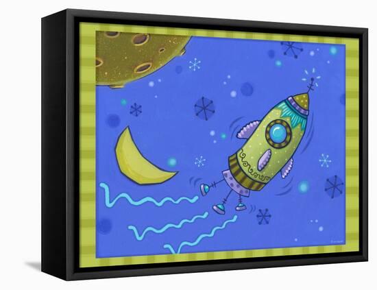 Spaceship-Viv Eisner-Framed Stretched Canvas